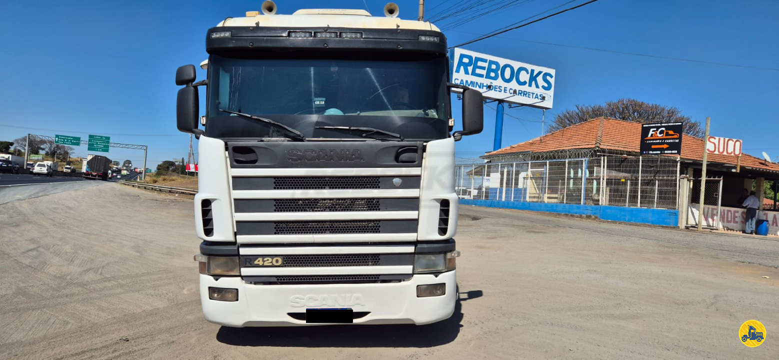 CAMINHAO SCANIA SCANIA 124 420 Cavalo Mecânico Cavalo 6x2 Rebocks LIMEIRA SÃO PAULO SP